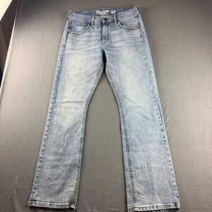 Wrangler Retro Jeans Mens 31x32 (Fit 32x32) Blue Slim Bootcut Rodeo Cowboy Light